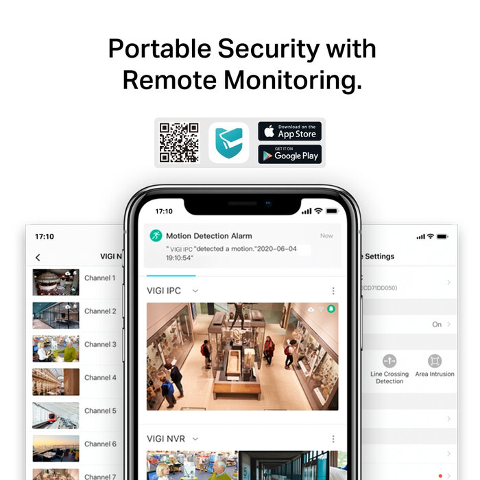 TP-Link TP-Link VIGI C440-W(4MM) 4MP Full-Color Wi-Fi Turret Camera ()