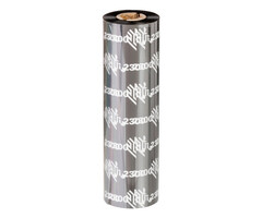 Zebra 2300 Wax Lint 110mm x 450m Zwart - 12 Pack (02300BK11045)