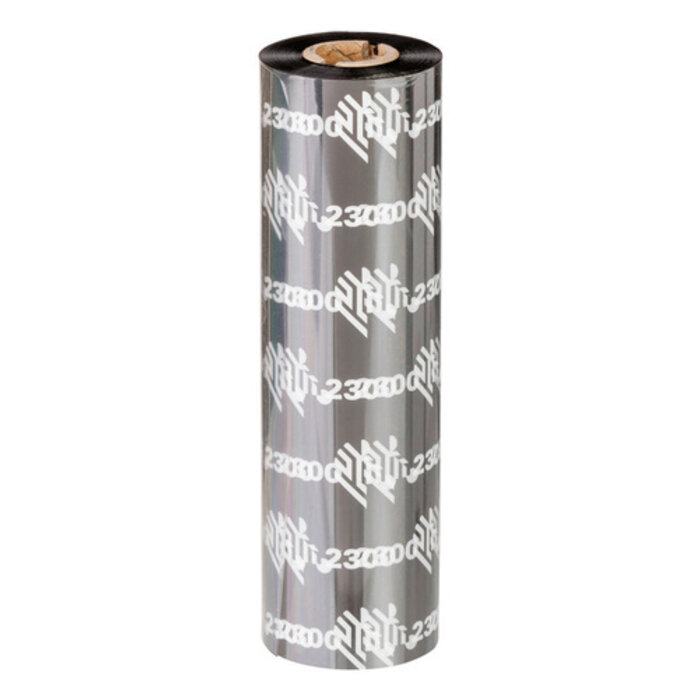 ZEBRA Ribbon - Black - Thermal Transfer - 12 Pack - 110mmx450m