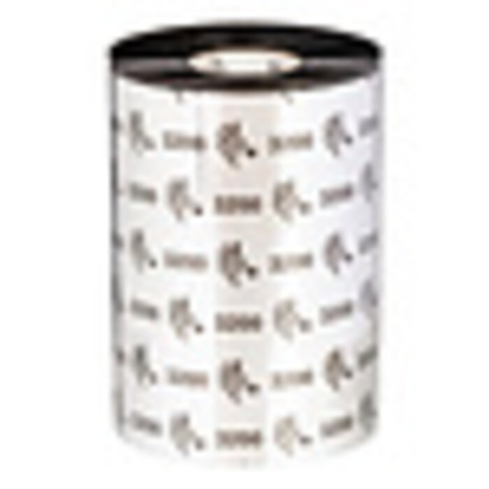 ZEBRA WAX RES RIBBON 84MM X 74M - 12 PACK