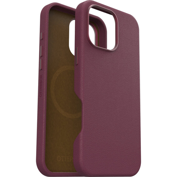 Otterbox OtterBox Symmetry Cactus Leather Case iPhone 16 Pro Max - Maroon Bells
