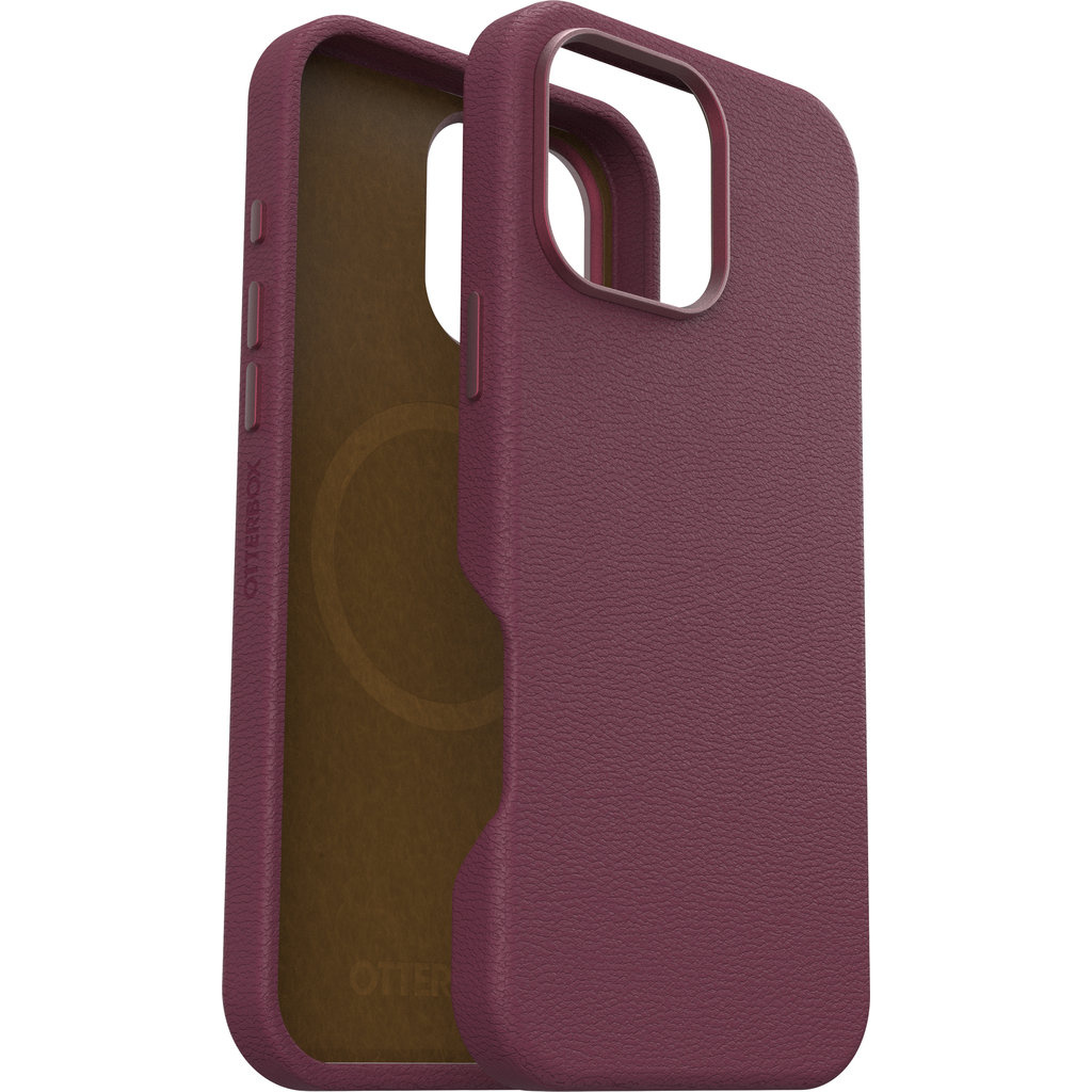 Otterbox OtterBox Symmetry Cactus Leather Case iPhone 16 Pro Max - Maroon Bells