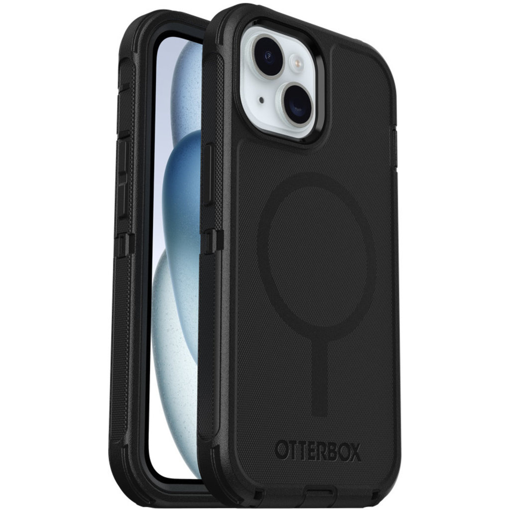 Otterbox OtterBox Defender MagSafe Hoesje voor iPhone 16e/15/14/13 - Zwart