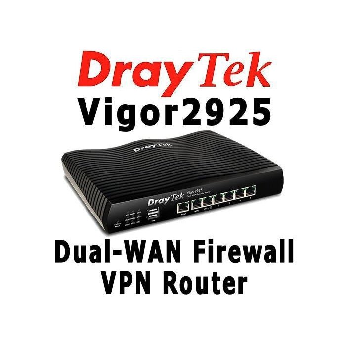 Draytek Draytek Vigor 2962F Fiber Dual WAN Router (V2962F)