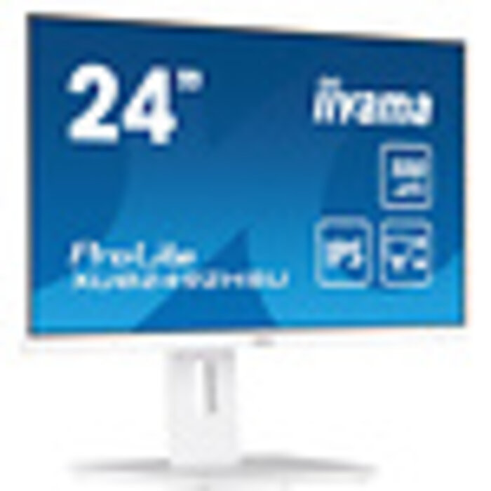 iiyama IIYAMA ProLite 24 inch - Full HD IPS LED Monitor - 1920x1080 - White - Pivot / HAS
