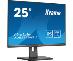 iiyama IIYAMA ProLite XUB2595WSU-B5 - 25" WUXGA IPS Monitor - Pivot - Nieuw (Doosschade)
