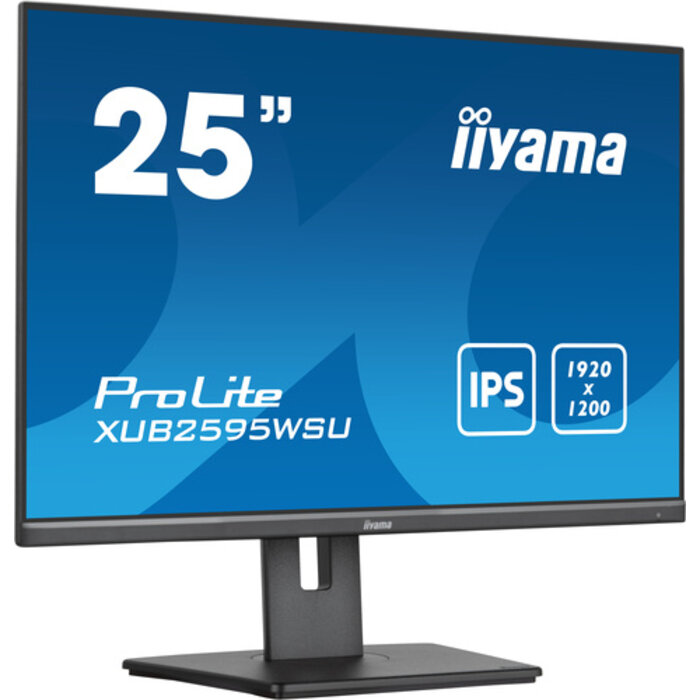 iiyama IIYAMA ProLite 25 inch - WUXGA IPS LED Monitor - 1920x1200 - Pivot / HAS [NEW DAMAGED BOX]