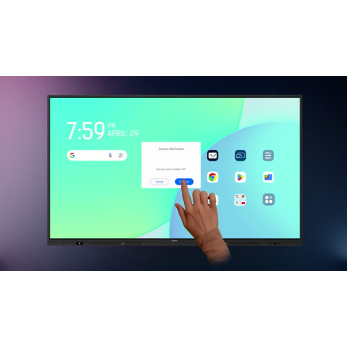 iiyama IIYAMA ProLite 55 inch Touchscreen - IFP 4K UHD Display - 3840x2160 - Android