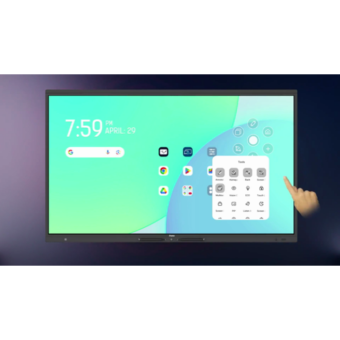 iiyama IIYAMA ProLite 75 inch Touchscreen - IFP 4K UHD Display - 3840x2160 - Android