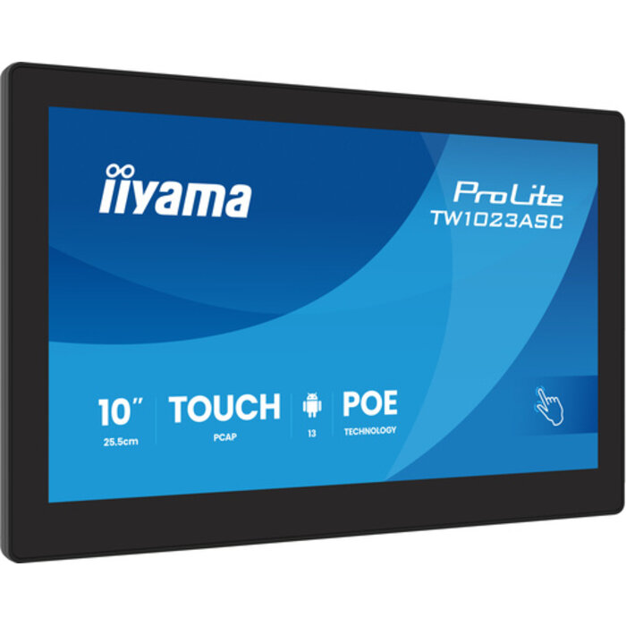 iiyama IIYAMA ProLite 10 inch Touch - IPS LED Panel- 1280x800 - PoE - Android OS
