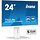 IIYAMA Prolite 24 inch - Full HD IPS LED Monitor -  1920x1080 / USB-C hub - White