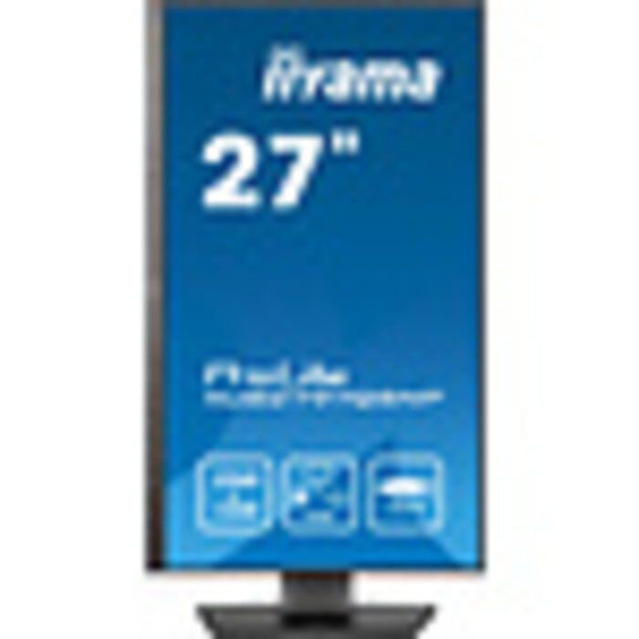 iiyama IIYAMA ProLite 27 inch - Quad HD IPS LED - 2560x1440 - USB-C Dock - KVM Switch