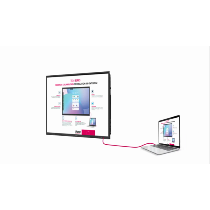 iiyama IIYAMA ProLite 75 inch Touch - 4K Ultra HD VA DLED Interactive Display - 3840x2160