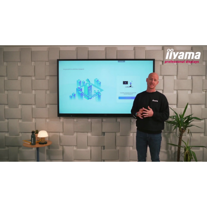 iiyama IIYAMA ProLite 65 inch Touchscreen - IFP 4K UHD 3840x2160 - Android