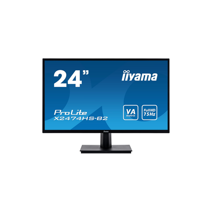 iiyama IIYAMA ProLite 24 inch - Full HD IPS LED Monitor - 1920x1080 - White - Pivot / HAS