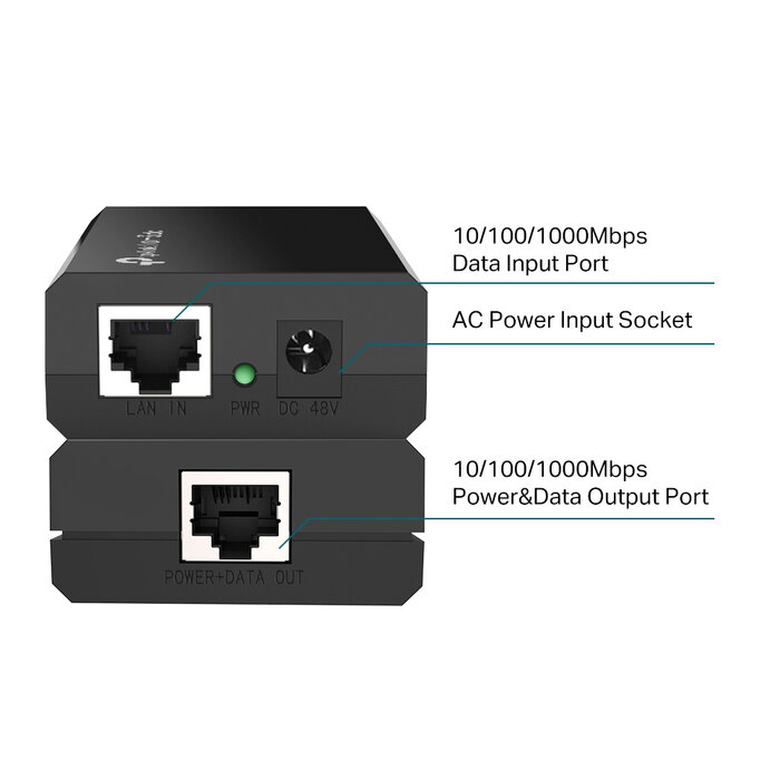 TP-Link TP-Link POE150S Gigabit PoE Injector