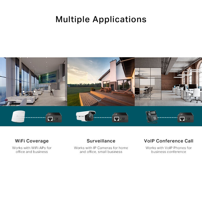 TP-Link TP-Link POE150S Gigabit PoE Injector