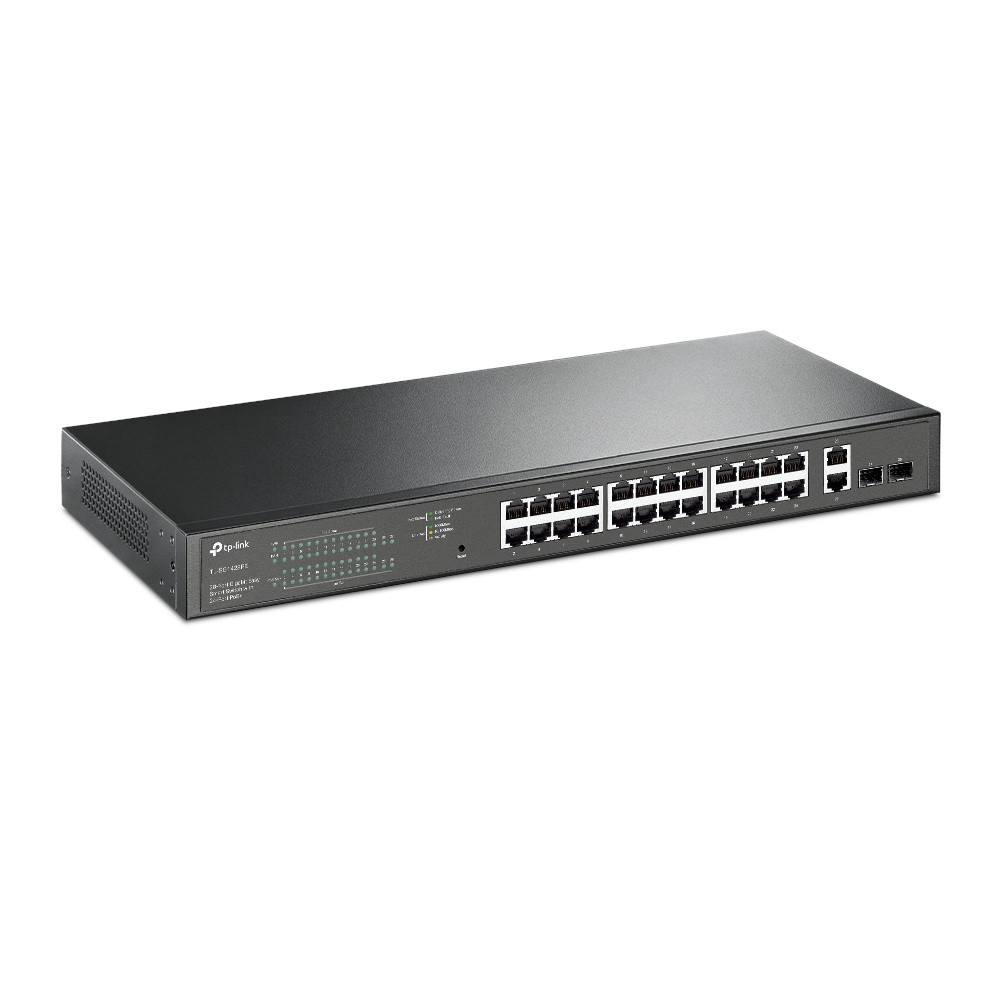 TP-Link TP-Link TL-SG1428PE 28-Poorts Gigabit Smart Switch (24x PoE+, 250W, 2x SFP)