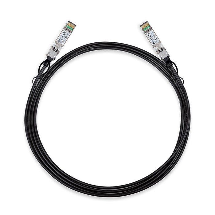 TP-Link TP-Link TL-SM5220-3M 10G SFP+ Passieve Direct Attach Copper (DAC) Kabel - 3 Meter