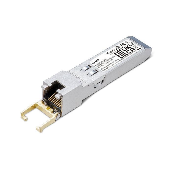 TP-Link TP-Link TL-SM331T 1000BASE-T SFP naar RJ45 Gigabit Transceiver Module - 100m