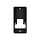 Robin SlimLine SIP Video Intercom - Zwart - Opbouw - 2MP Camera - PoE