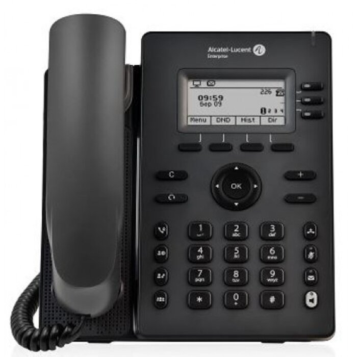 Alcatel-Lucent Alcatel-Lucent ALE-30 Dual Port Gigabit Ethernet Essential DeskPh Dual Stack NOE-SIP, 3.5 inch 320x240 colour