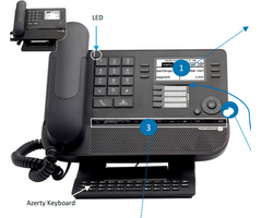 Alcatel-Lucent Alcatel-Lucent M5 DeskPhone SIP Telefoon (3MK27002AA)