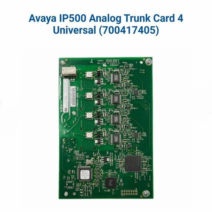 Alcatel-Lucent Alcatel-Lucent Analog mixed board AMIX4/4/4-1 with 4 analog trunk with 4 analog trunks, 4 Reflexes