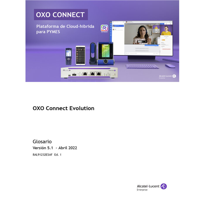 Alcatel-Lucent Alcatel-Lucent Simple L-bracket for mounting a single OXO Connect Evolution in a 19 rack,