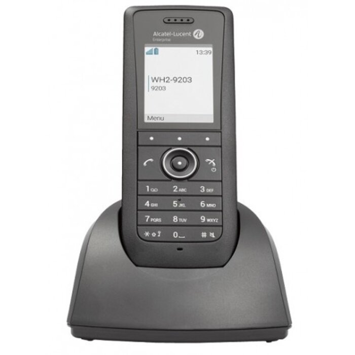 Alcatel-Lucent Alcatel-Lucent Enterprise 8158s WLAN Handset inclu includes set, battery, belt clip, regulatory sheet