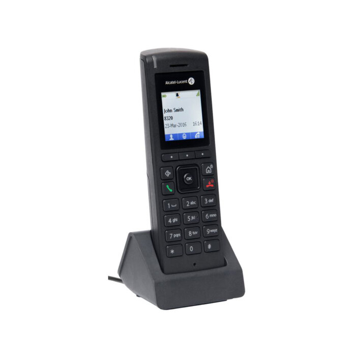 Alcatel-Lucent Alcatel-Lucent 8214 DECT Handset, contains battery and desktop ch contains battery and desktop charger