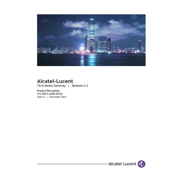 Alcatel-Lucent Alcatel-Lucent IP Media Gateway (GD3/MR3