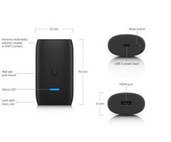 Ubiquiti Ubiquiti UniFi Display Cast Lite - HDMI Mediaspeler voor UniFi Protect