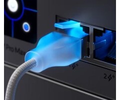 Ubiquiti Ubiquiti UniFi Premium Cat6A Patchkabel (10 Gbps) - 30 cm, Wit