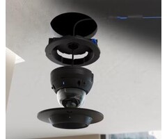 Ubiquiti Ubiquiti AI Dome Flush Mount - Zwarte Inbouwbeugel (UACC-Dome-FM-B)
