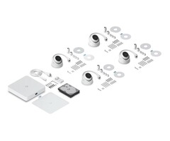 Ubiquiti Ubiquiti UniFi Protect NVR Kit met 4x G5 Turret Ultra & 1TB HDD