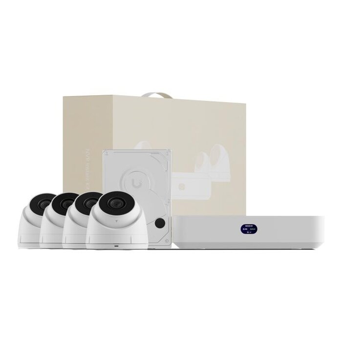 Ubiquiti Ubiquiti UniFi Protect NVR Instant Kit (incl. 4x G5 Turret Ultra & 1TB HDD)