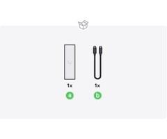 Ubiquiti Ubiquiti UniFi 5G Ethernet Adapter - USB-C naar RJ45 - 5 Gbps
