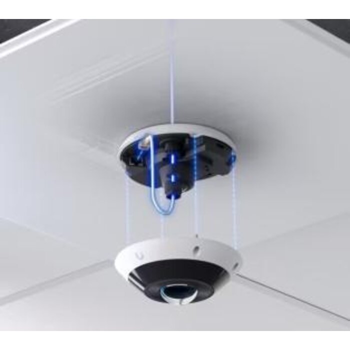 Ubiquiti Ubiquiti UniFi Protect G6 Pro 360 Panoramische PoE Beveiligingscamera Wit (UVC-G6-Pro-360-W)