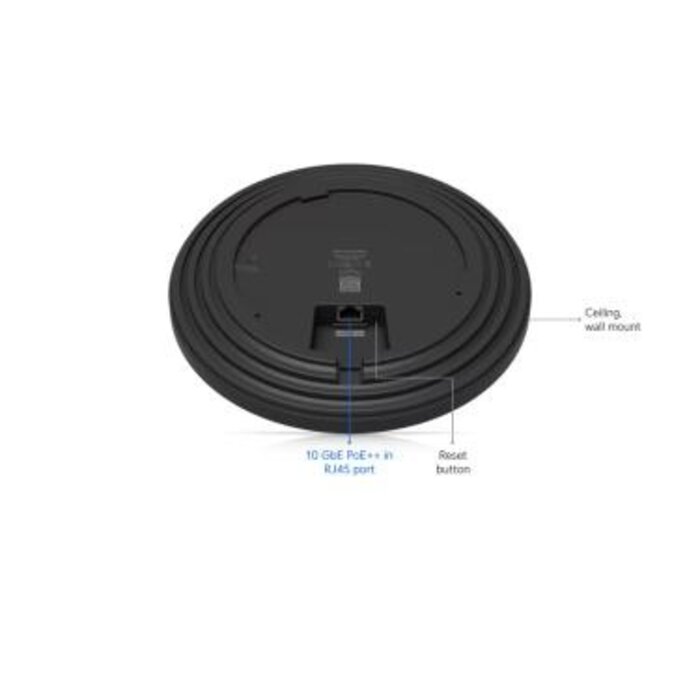 Ubiquiti Ubiquiti UniFi U7 Pro XGS (Zwart) - Tri-Band Wi-Fi 7 Access Point met 10GbE