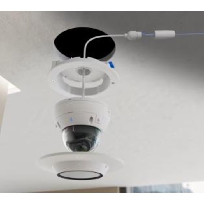 Ubiquiti Ubiquiti AI Dome Inbouwkit - Flush Mount Wit (UACC-Dome-FM-W)