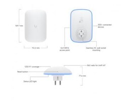 Ubiquiti Ubiquiti UniFi U6 Extender - Wi-Fi 6 Plug-in Repeater
