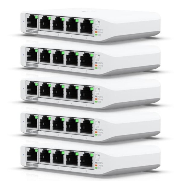 Ubiquiti Ubiquiti UniFi Switch Flex Mini 5-pack, No PoE budget