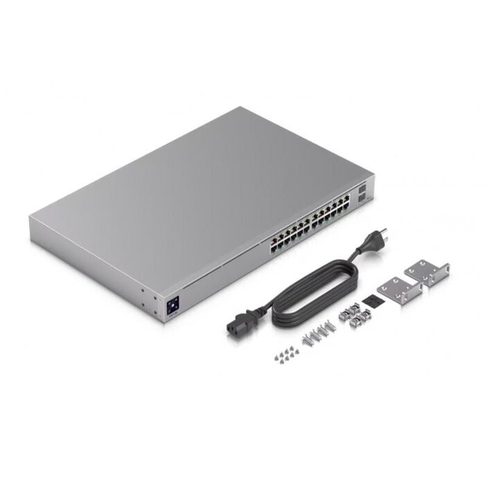 Ubiquiti Ubiquiti UniFi Switch PRO Gen 2 - 24 poorten, No PoE budget