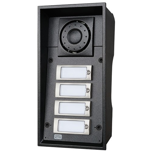 2N 2N IP Force Intercom met 4 Knoppen - Vandaalbestendig (9151104W)