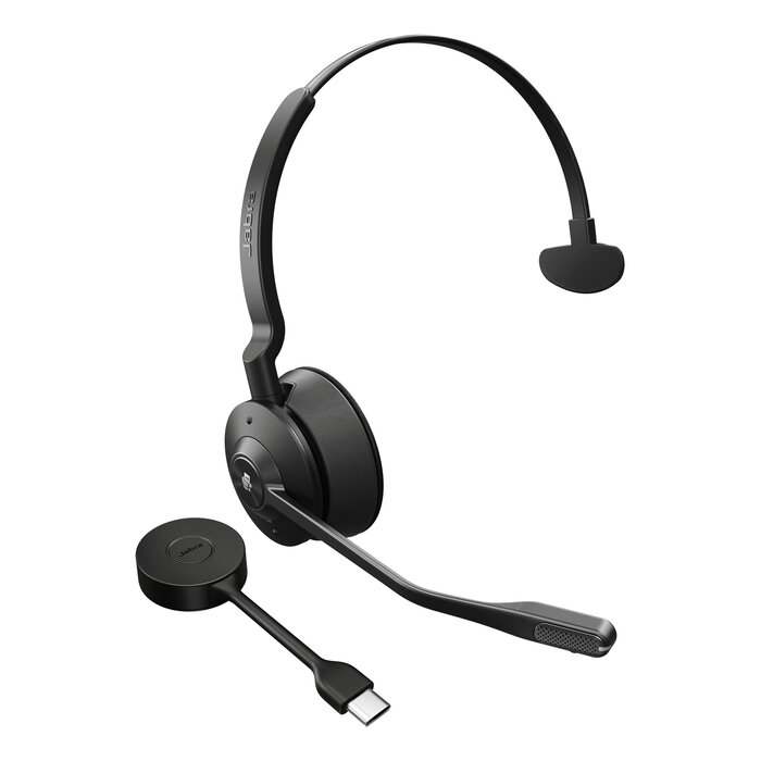 Jabra Jabra Engage 55 SE MS Mono Draadloze DECT Headset met USB-C Link400c Adapter
