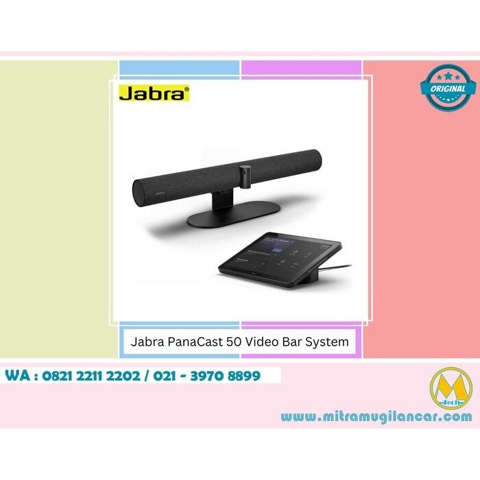 Jabra Jabra PanaCast 50 UC Video Bar Systeem met Touch Controller - 4K 180°