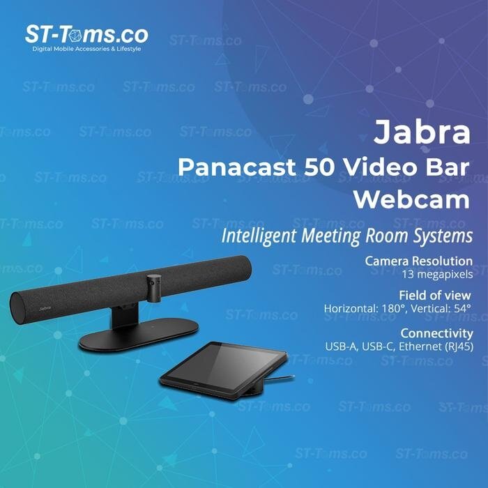 Jabra Jabra PanaCast 50 UC Video Bar Systeem met Touch Controller - 4K 180°
