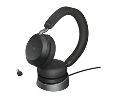 Jabra Jabra Evolve2 75 MS Stereo Headset Zwart met Oplaadstandaard