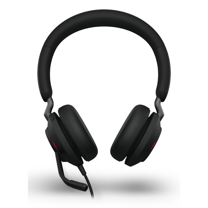 Jabra Jabra Evolve2 40 SE UC Stereo Bedrade Headset (USB-A & USB-C) Zwart